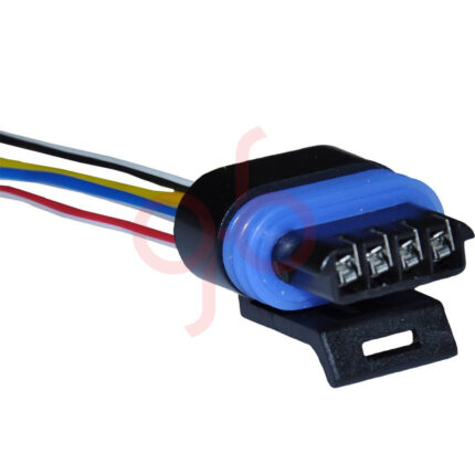 Chicote Fêmea Atuador da Marcha Lenta Rochester/Magneti Marelli e Todos os Veículos EFI/MPFI, Bobina de Ignição, Temperatura do Ar Condicionado e Sensor de Velocidade; Sensor do Fluxo de Massa Ar Linha Gm Módulo HEI para Veículos EFI; Atuador IAC GM 7450 e 7451 - GB60040018
