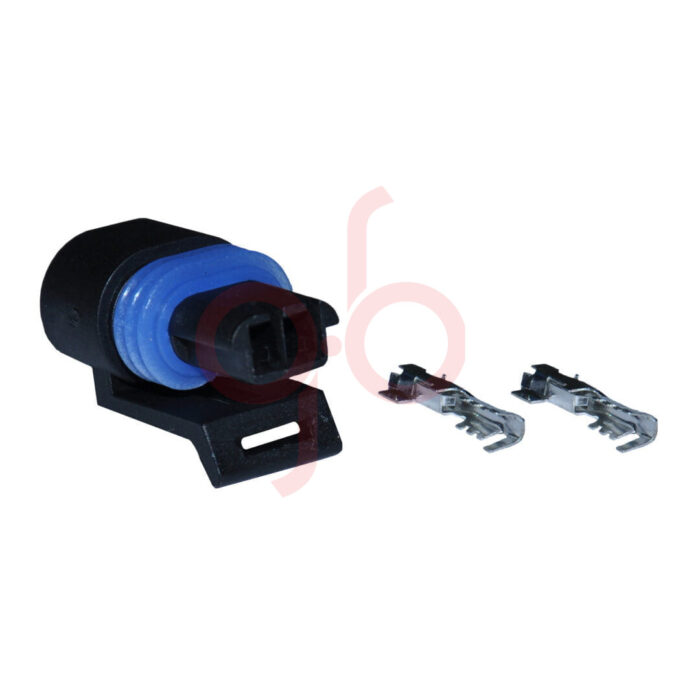 GB70020024.jpg Kit de Chicote Fêmea do Sensor de Temperatura do Monza/Kadett/Ipanema 1.8/2.0 EFI/Ômega/Suprema 2.2/MPFI/S-10/Blazer 2.2 EFI/Corsa MPFI 1.0/1.6 E Módulo HEI para Motores EFI (Gasolina, Álcool) e Sensor da Caixa Eaton - GB70020024 - Imagem 1