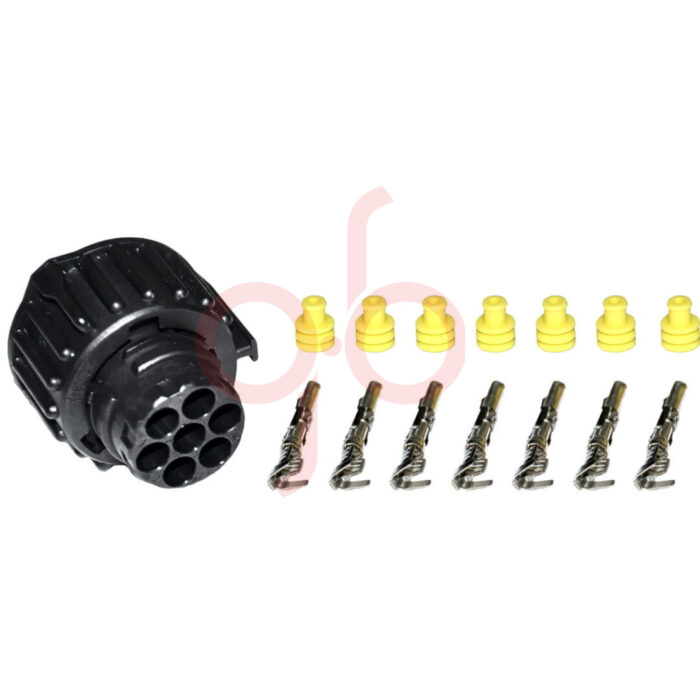 Kit de Chicote Fêmea para Lanterna, Baioneta, Buzina, Interruptores, Cebolinha E compressor - GB70070010 - Imagem 1